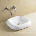 Foshan Bathroom Céramique Ware Top Mount Bathroom Sink